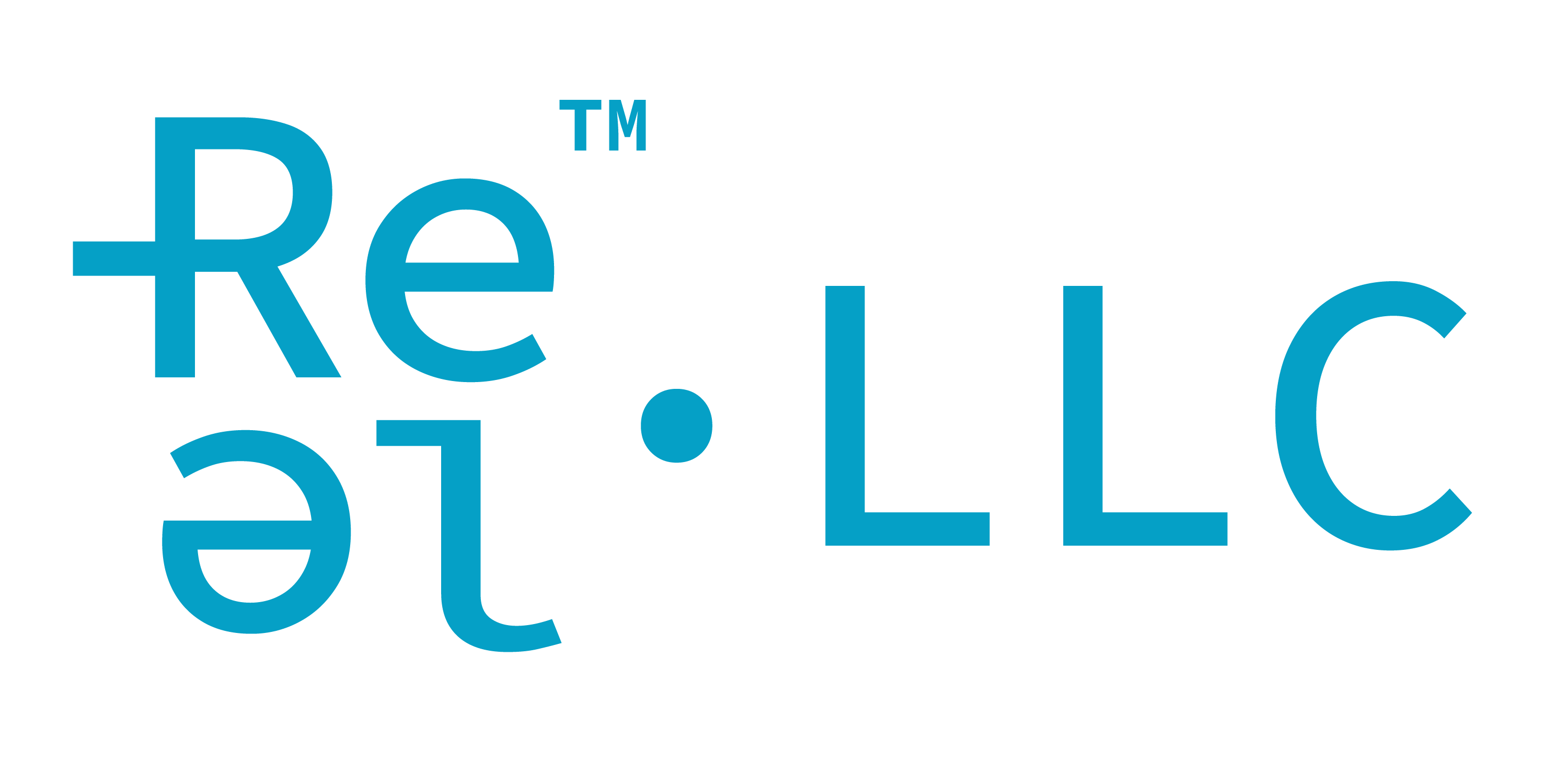Real.llc blue logo