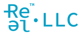 Real.llc blue logo